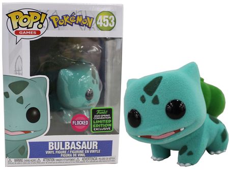 funko bulbasaur flocked