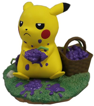 pikachu annoyed figure