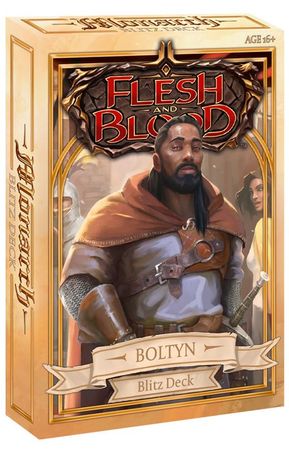 Monarch Boltyn Blitz Deck Flesh Blood All Flesh Blood TCG Sealed Product Monarch Boltyn Blitz Deck Flesh Blood All Flesh Blood TCG Sealed Product