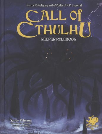 Call of Cthulhu 7th Edition Core RPG book Call of Cthulhu 7th Edition Core RPG book