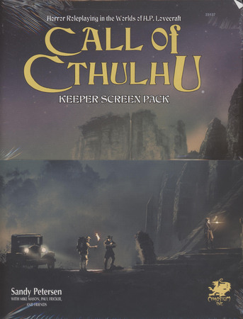 Call of Cthulhu 7th Edition Keeper Screen Pack rpg supplement Call of Cthulhu RPG Call of Cthulhu 7th Edition Keeper Screen Pack rpg supplement Call of Cthulhu RPG