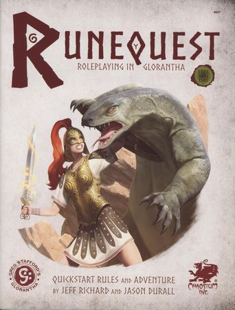 RuneQuest Roleplaying Quickstart Runequest Role Playing Game RuneQuest Roleplaying Quickstart Runequest Role Playing Game