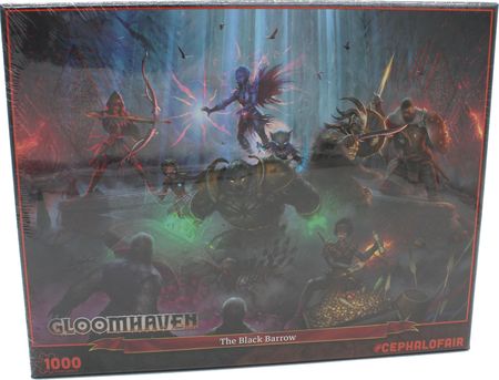 Gloomhaven Black Barrow 1000 piece jigsaw puzzle 1000 Piece Jigsaw Puzzles Gloomhaven Black Barrow 1000 piece jigsaw puzzle 1000 Piece Jigsaw Puzzles