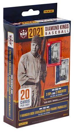 2021 Panini Diamond Kings Baseball Hanger Box Panini 96994 Baseball Trading Card Sealed Product 2021 Panini Diamond Kings Baseball Hanger Box Panini 96994 Baseball Trading Card Sealed Product