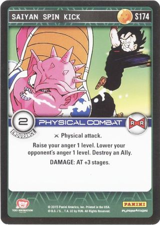 Saiyan Spin Kick Starter S174 Saiyan Spin Kick Starter S174