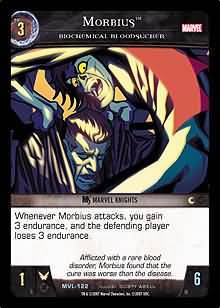 Morbius Biochemical Bloodsucker MVL 122 Uncommon Vs System Marvel Legends Morbius Biochemical Bloodsucker MVL 122 Uncommon Vs System Marvel Legends