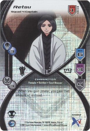 Retsu Sqaud 4 Captain SSB2 Foil Bleach Soul Society Singles Retsu Sqaud 4 Captain SSB2 Foil Bleach Soul Society Singles
