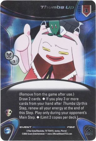 Thumbs Up P82 Promo Foil Bleach Promo Singles Thumbs Up P82 Promo Foil Bleach Promo Singles