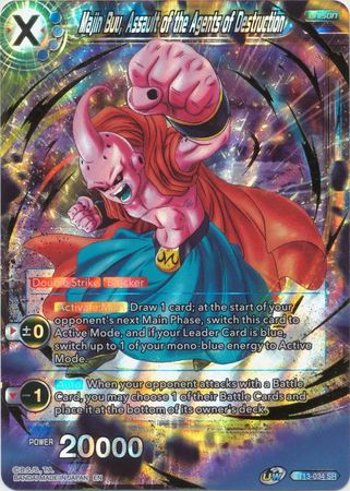 Majin Buu Assault of the Agents of Destruction BT13 034 Super Rare Majin Buu Assault of the Agents of Destruction BT13 034 Super Rare