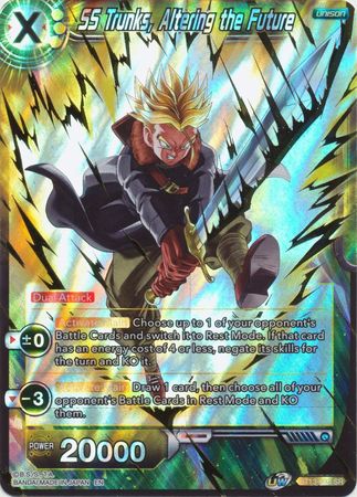 SS Trunks Altering the Future BT13 093 Super Rare SS Trunks Altering the Future BT13 093 Super Rare