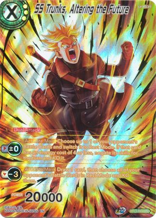 SS Trunks Altering the Future SPR BT13 093 Special Rare SS Trunks Altering the Future SPR BT13 093 Special Rare