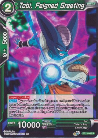 Tobi Feigned Greeting BT13 068 Rare UW Series 4 Supreme Rivalry Singles Tobi Feigned Greeting BT13 068 Rare UW Series 4 Supreme Rivalry Singles