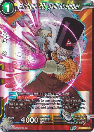 Android 20 Skill Absorber BT13 116 Common Foil Android 20 Skill Absorber BT13 116 Common Foil
