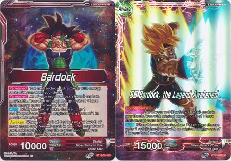 Bardock SS Bardock the Legend Awakened BT13 001 Uncommon Foil Bardock SS Bardock the Legend Awakened BT13 001 Uncommon Foil