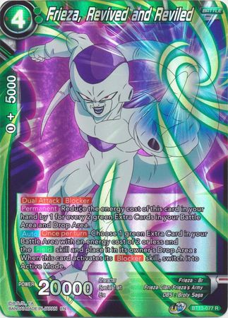 Frieza Revived and Reviled BT13 077 Rare Foil Frieza Revived and Reviled BT13 077 Rare Foil