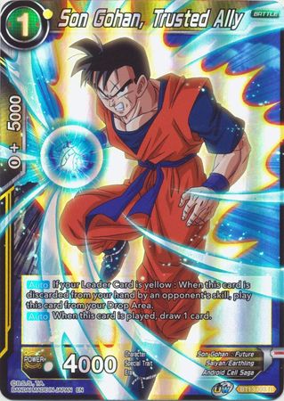 Son Gohan Trusted Ally BT13 098 Rare Foil UW Series 4 Supreme Rivalry Foil Singles Son Gohan Trusted Ally BT13 098 Rare Foil UW Series 4 Supreme Rivalry Foil Singles