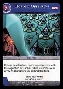 Robotic Offensive MVL 218 Uncommon Robotic Offensive MVL 218 Uncommon
