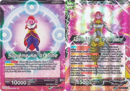 Supreme Kai of Time Supreme Kai of Time the Chronokeeper BT13 121 Common Foil UW Series 4 Supreme Rivalry Foil Singles Supreme Kai of Time Supreme Kai of Time the Chronokeeper BT13 121 Common Foil UW Series 4 Supreme Rivalry Foil Singles