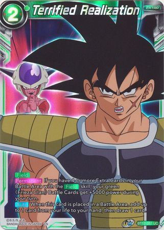 Terrified Realization BT13 087 Uncommon Foil Terrified Realization BT13 087 Uncommon Foil