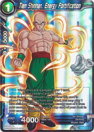 Tien Shinhan Energy Fortification BT13 045 Common Foil Tien Shinhan Energy Fortification BT13 045 Common Foil