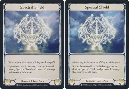 Spectral Shield Spectral Shield PSM030 PSM030 Token 1st Edition Monarch Prism Blitz Deck Spectral Shield Spectral Shield PSM030 PSM030 Token 1st Edition Monarch Prism Blitz Deck