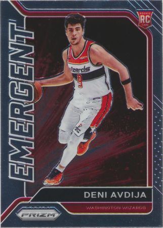 Deni Avdija 2020 21 Prizm Emergent 27 Rookie Panini 2020 21 Panini Prizm Emergent Deni Avdija 2020 21 Prizm Emergent 27 Rookie Panini 2020 21 Panini Prizm Emergent