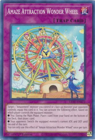 Amaze Attraction Wonder Wheel LIOV EN072 Common 1st Edition Lightning Overdrive LIOV 1st Edition Singles Amaze Attraction Wonder Wheel LIOV EN072 Common 1st Edition Lightning Overdrive LIOV 1st Edition Singles