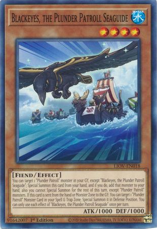 Blackeyes the Plunder Patroll Seaguide LIOV EN018 Common 1st Edition Lightning Overdrive LIOV 1st Edition Singles Blackeyes the Plunder Patroll Seaguide LIOV EN018 Common 1st Edition Lightning Overdrive LIOV 1st Edition Singles