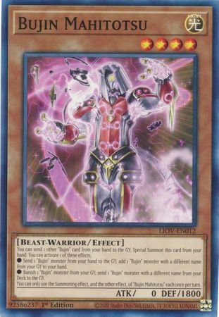 Bujin Mahitotsu LIOV EN012 Common 1st Edition Lightning Overdrive LIOV 1st Edition Singles Bujin Mahitotsu LIOV EN012 Common 1st Edition Lightning Overdrive LIOV 1st Edition Singles