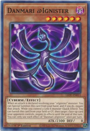 Danmari Ignister LIOV EN011 Common 1st Edition Lightning Overdrive LIOV 1st Edition Singles Danmari Ignister LIOV EN011 Common 1st Edition Lightning Overdrive LIOV 1st Edition Singles