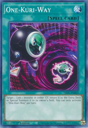 One Kuri Way LIOV EN065 Common 1st Edition Lightning Overdrive LIOV 1st Edition Singles One Kuri Way LIOV EN065 Common 1st Edition Lightning Overdrive LIOV 1st Edition Singles