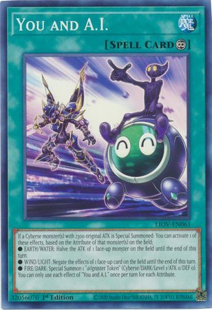 You and A I LIOV EN061 Common 1st Edition Lightning Overdrive LIOV 1st Edition Singles You and A I LIOV EN061 Common 1st Edition Lightning Overdrive LIOV 1st Edition Singles