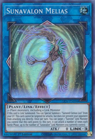 Sunavalon Melias LIOV EN098 Super Rare 1st Edition Lightning Overdrive LIOV 1st Edition Singles Sunavalon Melias LIOV EN098 Super Rare 1st Edition Lightning Overdrive LIOV 1st Edition Singles