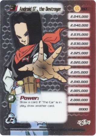 Android 17 the Destroyer 197 Hi Tech Unlimited Foil Android 17 the Destroyer 197 Hi Tech Unlimited Foil