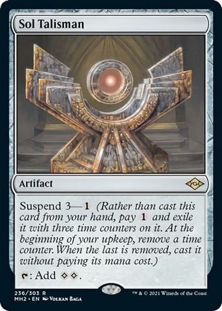 Sol Talisman 236 303 Modern Horizons 2 Singles Sol Talisman 236 303 Modern Horizons 2 Singles