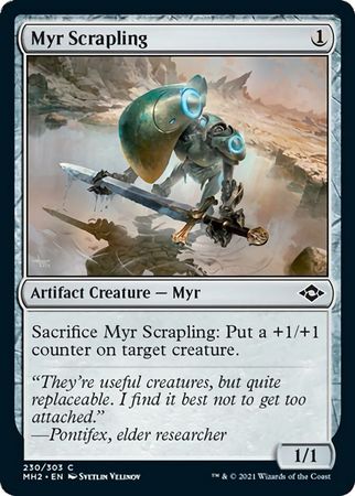 Myr Scrapling 230 303 Modern Horizons 2 Singles Myr Scrapling 230 303 Modern Horizons 2 Singles
