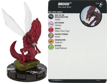 Brood 014 Common X Men Rise and Fall Marvel Heroclix Marvel X Men Rise and Fall Singles Brood 014 Common X Men Rise and Fall Marvel Heroclix Marvel X Men Rise and Fall Singles
