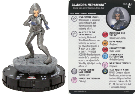Lilandra Neramani 035 Rare X Men Rise and Fall Marvel Heroclix Marvel X Men Rise and Fall Singles Lilandra Neramani 035 Rare X Men Rise and Fall Marvel Heroclix Marvel X Men Rise and Fall Singles