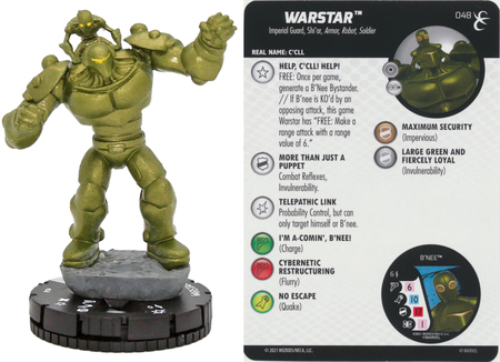 Warstar 048 Rare X Men Rise and Fall Marvel Heroclix Marvel X Men Rise and Fall Singles Warstar 048 Rare X Men Rise and Fall Marvel Heroclix Marvel X Men Rise and Fall Singles
