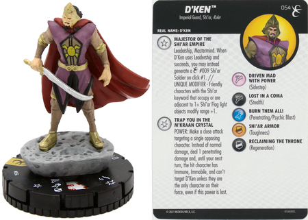 D Ken 054 Super Rare X Men Rise and Fall Marvel Heroclix D Ken 054 Super Rare X Men Rise and Fall Marvel Heroclix