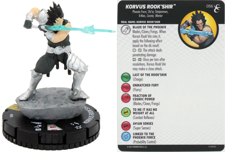Korvus Rook Shir 056 Super Rare X Men Rise and Fall Marvel Heroclix Korvus Rook Shir 056 Super Rare X Men Rise and Fall Marvel Heroclix