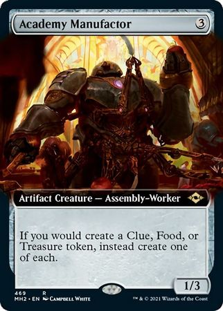 Academy Manufactor 469 Extended Art Modern Horizons 2 Collector Booster Singles Academy Manufactor 469 Extended Art Modern Horizons 2 Collector Booster Singles