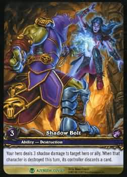 Shadow Bolt Extended Art EA 132 361 World of Warcraft Promo Singles Shadow Bolt Extended Art EA 132 361 World of Warcraft Promo Singles