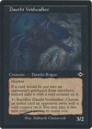 Dauthi Voidwalker 397 Showcase Retro Frame Etched Foil Dauthi Voidwalker 397 Showcase Retro Frame Etched Foil