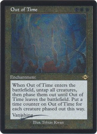 Out of Time 383 Showcase Retro Frame Etched Foil Out of Time 383 Showcase Retro Frame Etched Foil
