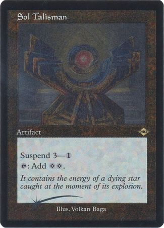Sol Talisman 432 Showcase Retro Frame Etched Foil Modern Horizons 2 Etched Foil Singles Sol Talisman 432 Showcase Retro Frame Etched Foil Modern Horizons 2 Etched Foil Singles