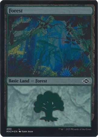 Forest 490 Etched Foil Forest 490 Etched Foil