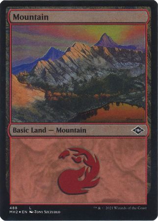 Mountain 488 Etched Foil Mountain 488 Etched Foil