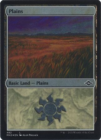 Plains 482 Etched Foil Plains 482 Etched Foil