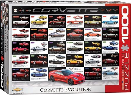 Corvette Evolution 1000 Piece Puzzle Eurographics Puzzles Eurographics Puzzles Corvette Evolution 1000 Piece Puzzle Eurographics Puzzles Eurographics Puzzles